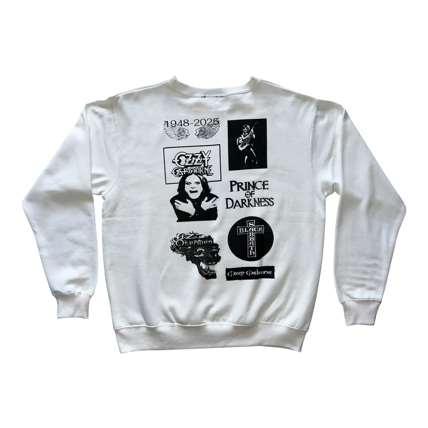 Ozzy Prince of Darkness Tribute Crewneck