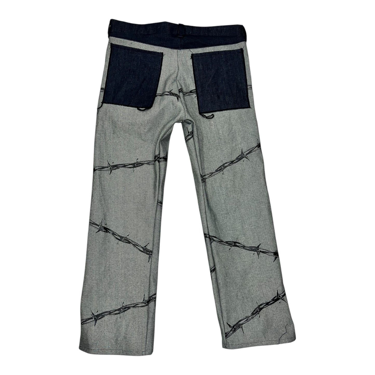 Barbed Wire Denim Pants