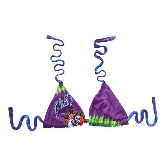Reversible Grateful Dead Tie Dye Bikini Top