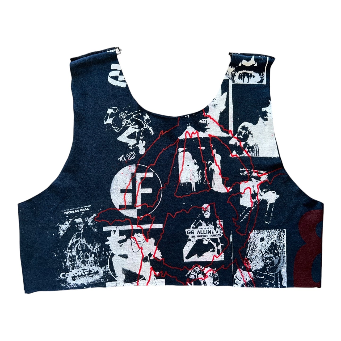 Rebels Anthem cropped tank