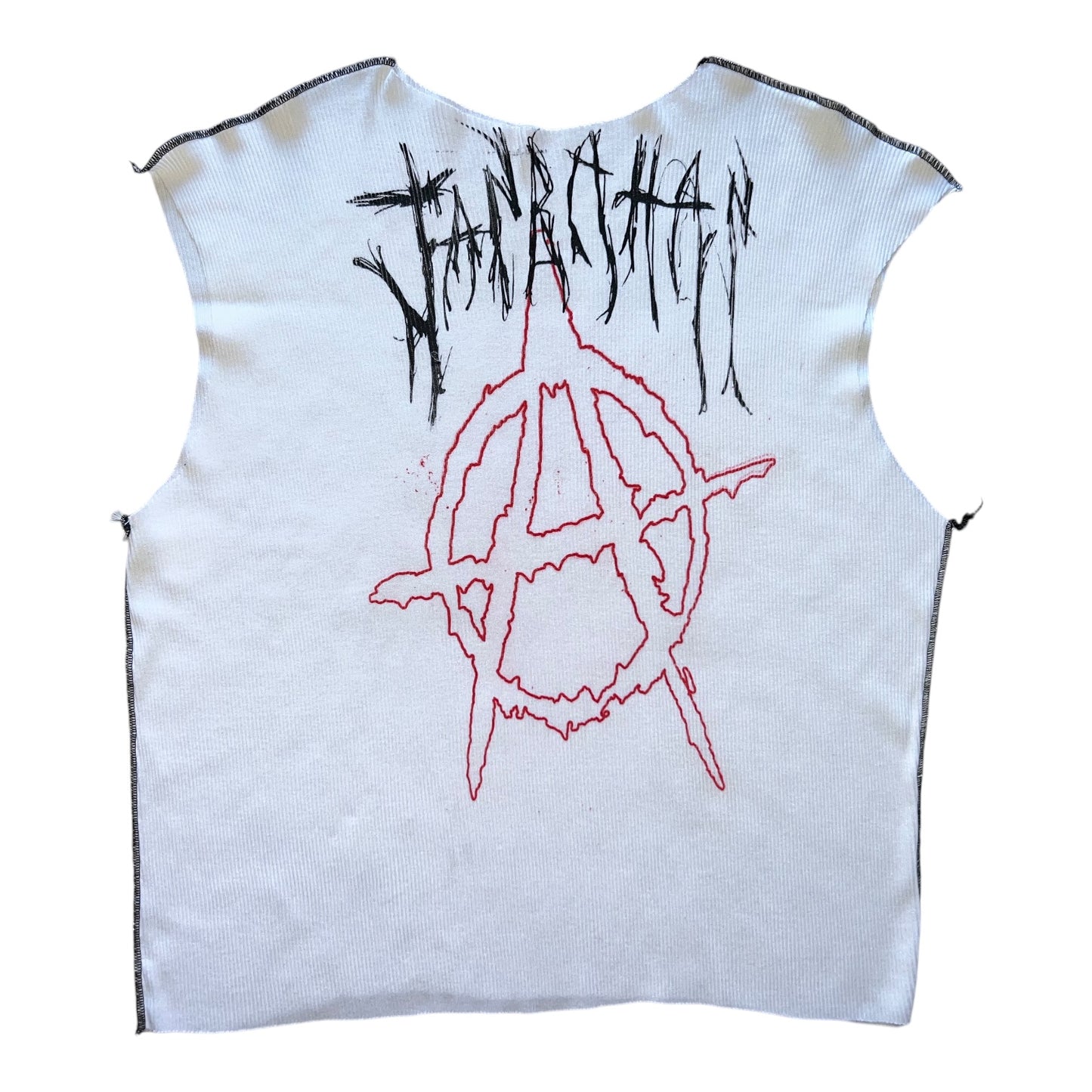 Anarchy Cropped  tank