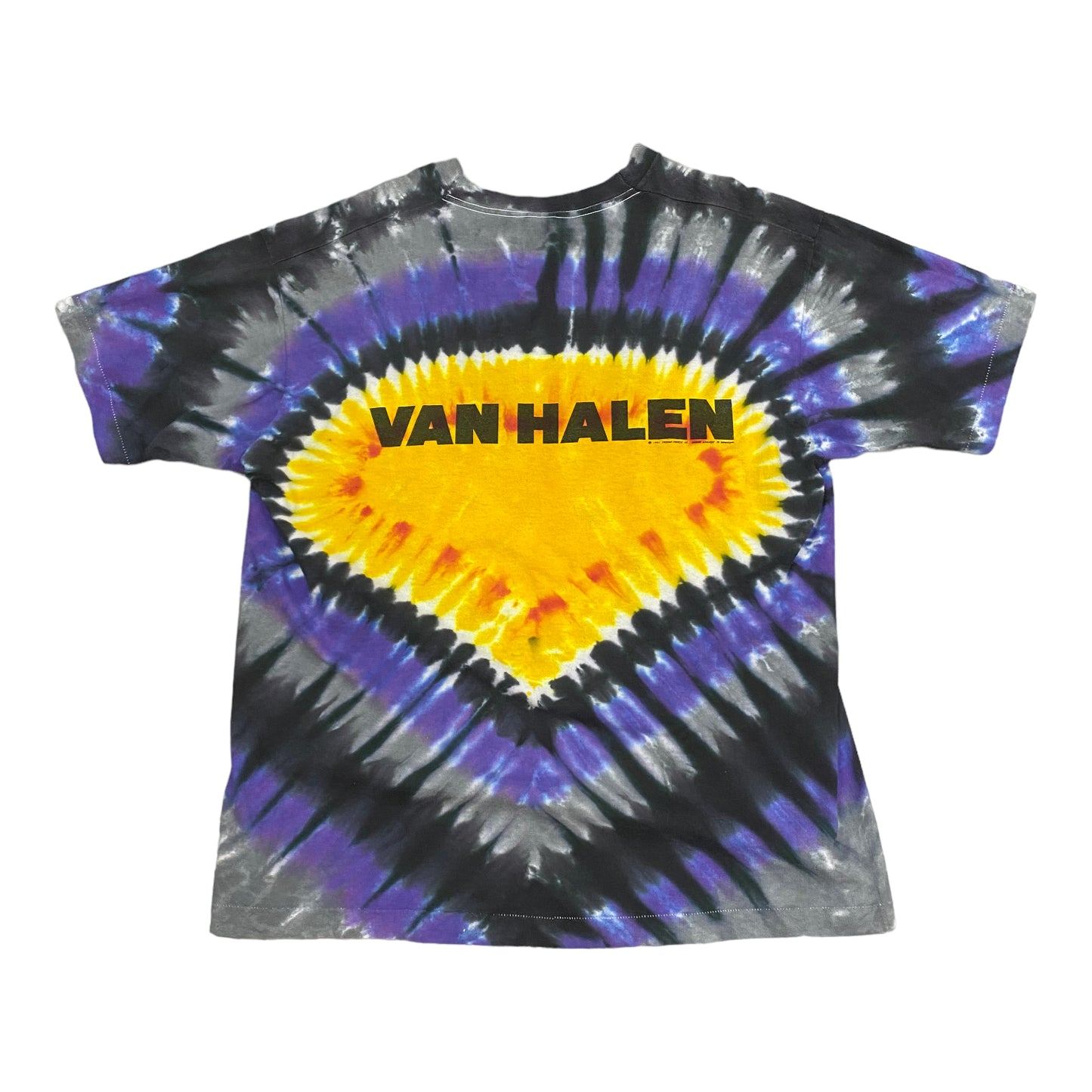 1991 Van Halen Carnal Knowledge Tie Dye Vintage Band Tee