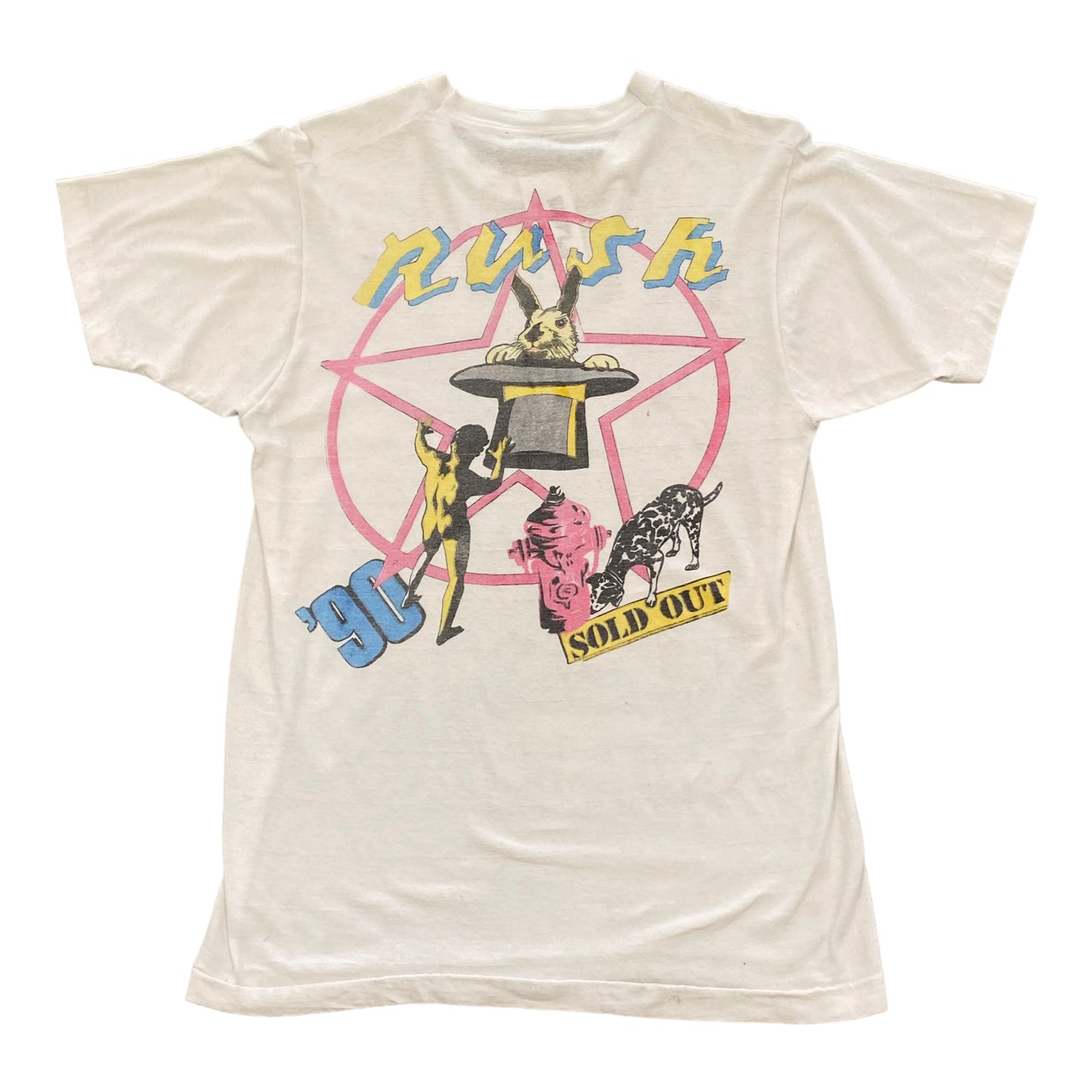 1990’s Rush Presto (North American Tour) Vintage Band T-shirt