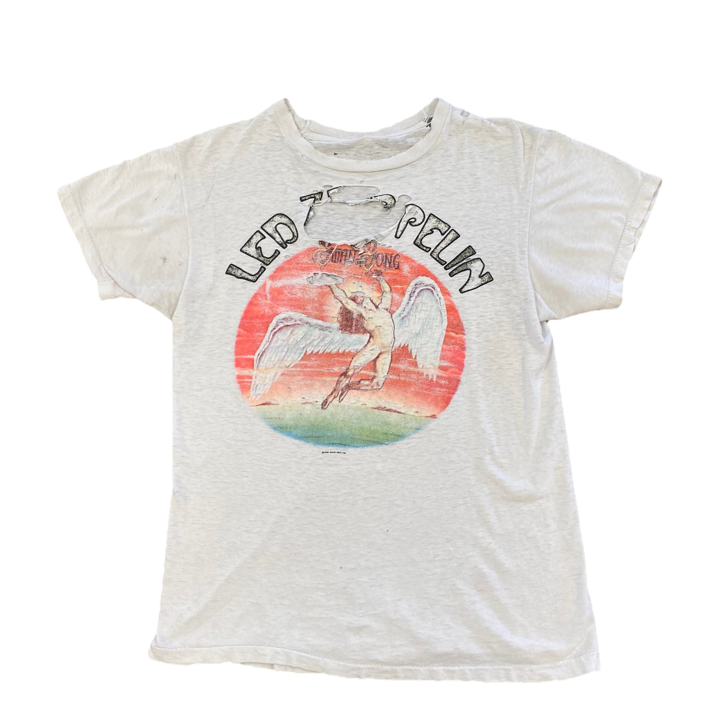 1984 Led Zeppelin band T-shirt