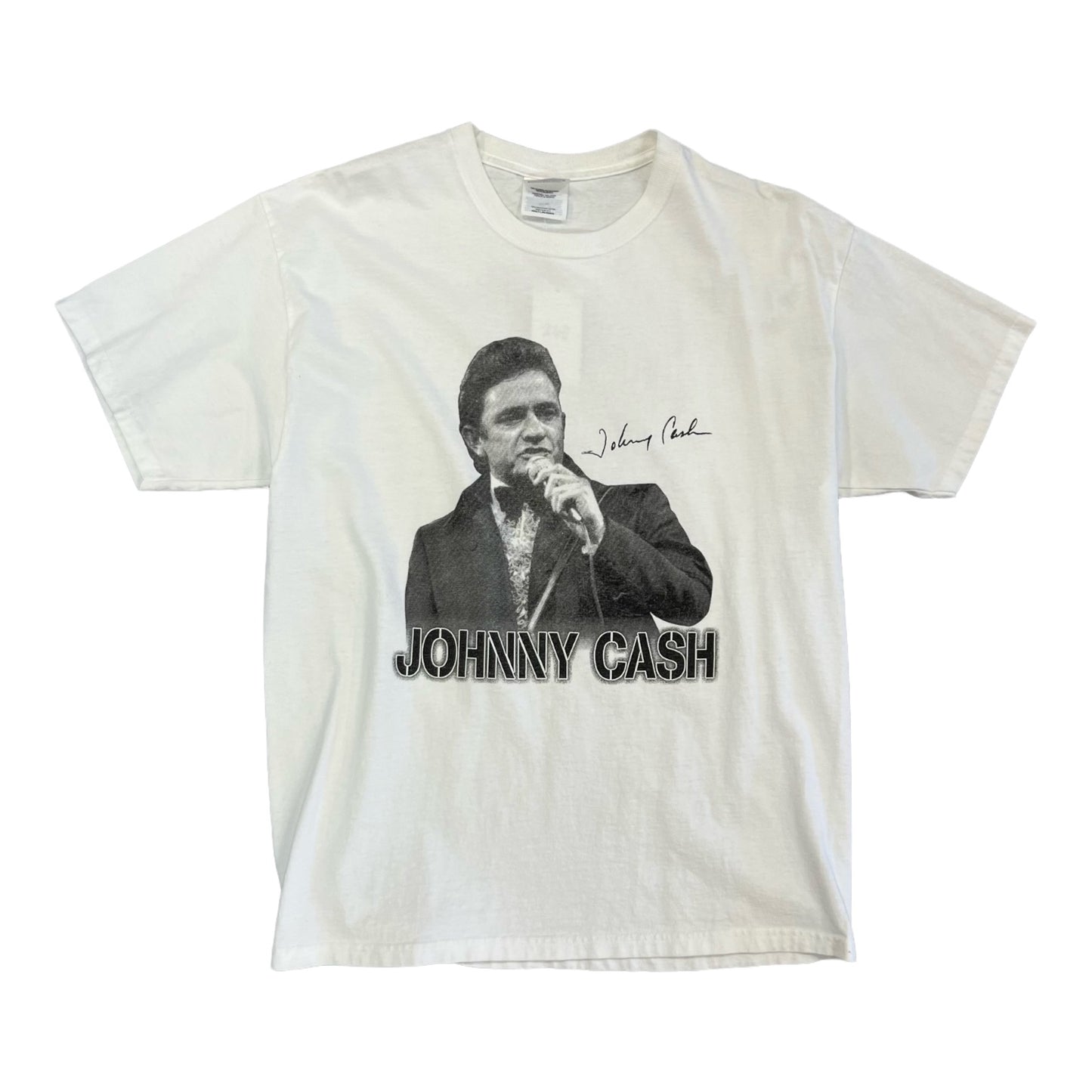 Early 2000’s Johnny cash walk the line tour tee