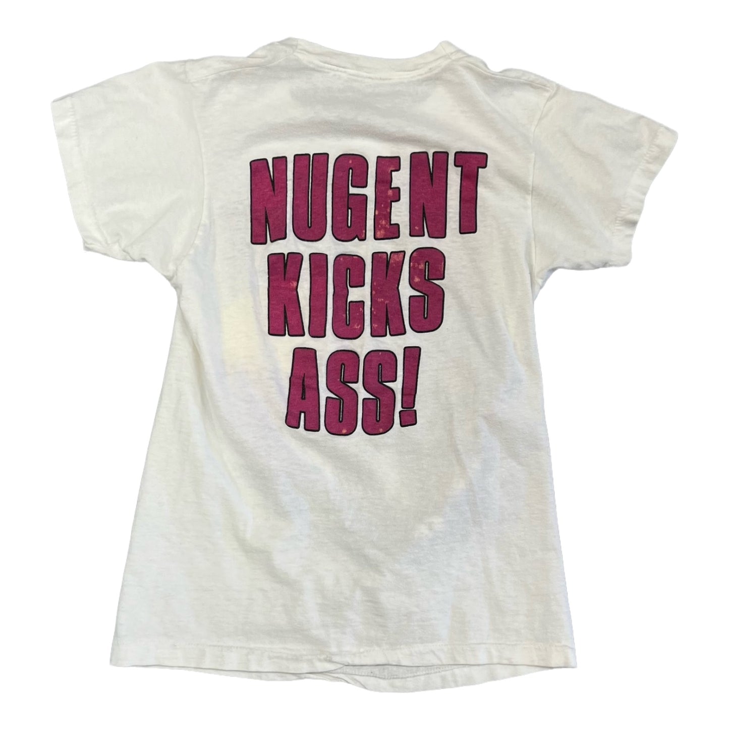 1986 Ted nugent rock band tee