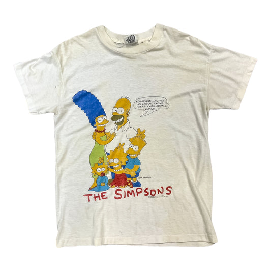 1990 die Simpsons-familie vintage grafiese tee