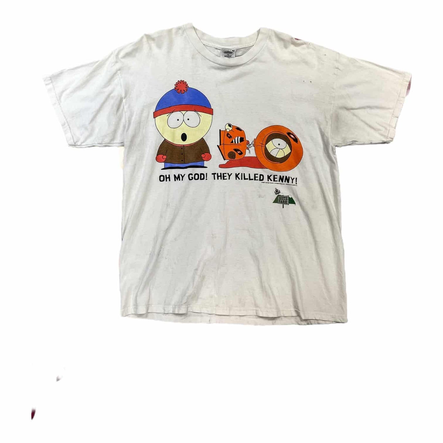 1997 South Park Comedy Central vintage grafiese tee