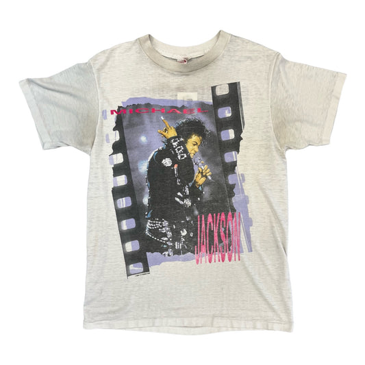 1988 vintage Michael Jackson slegte toer-t-shirt