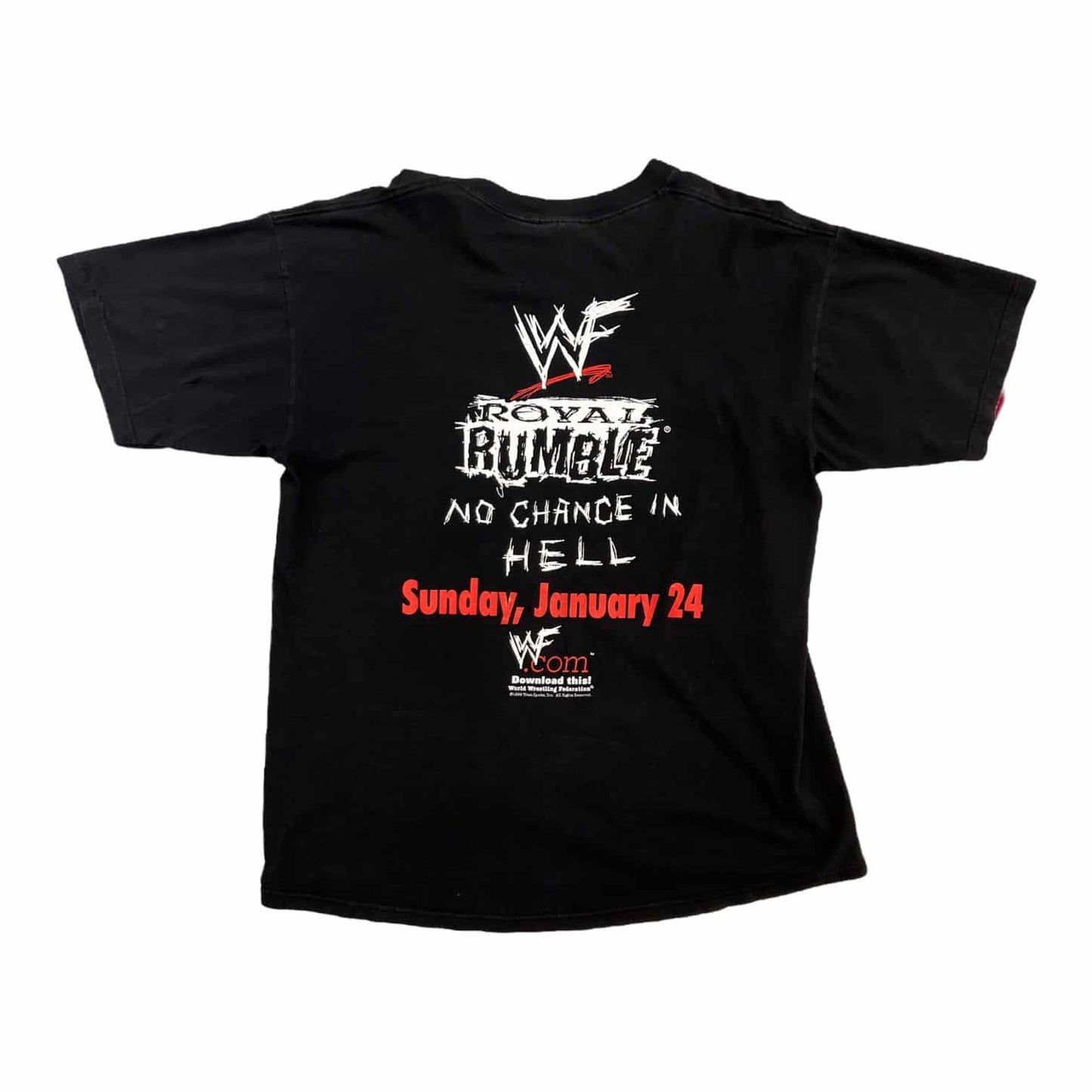 1999 WF Royal Rumble no chance in hell vintage tee
