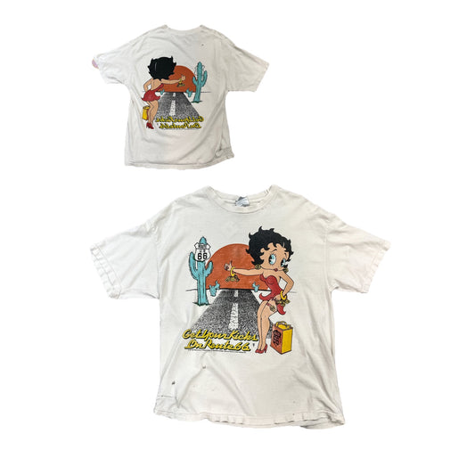 1994 Betty boop get your kicks on Route 66 vintage tee