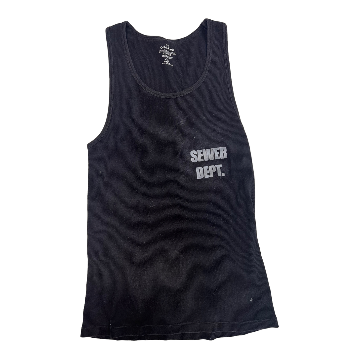 Sewer Dept Wife Beater black
