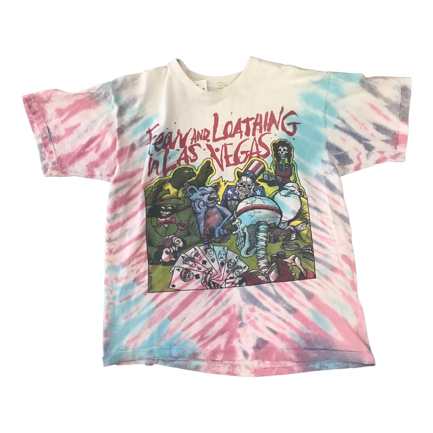 1995 GRATEFUL DEAD “Fear and Loathing in Las Vegas Tye Dye vintage band tee