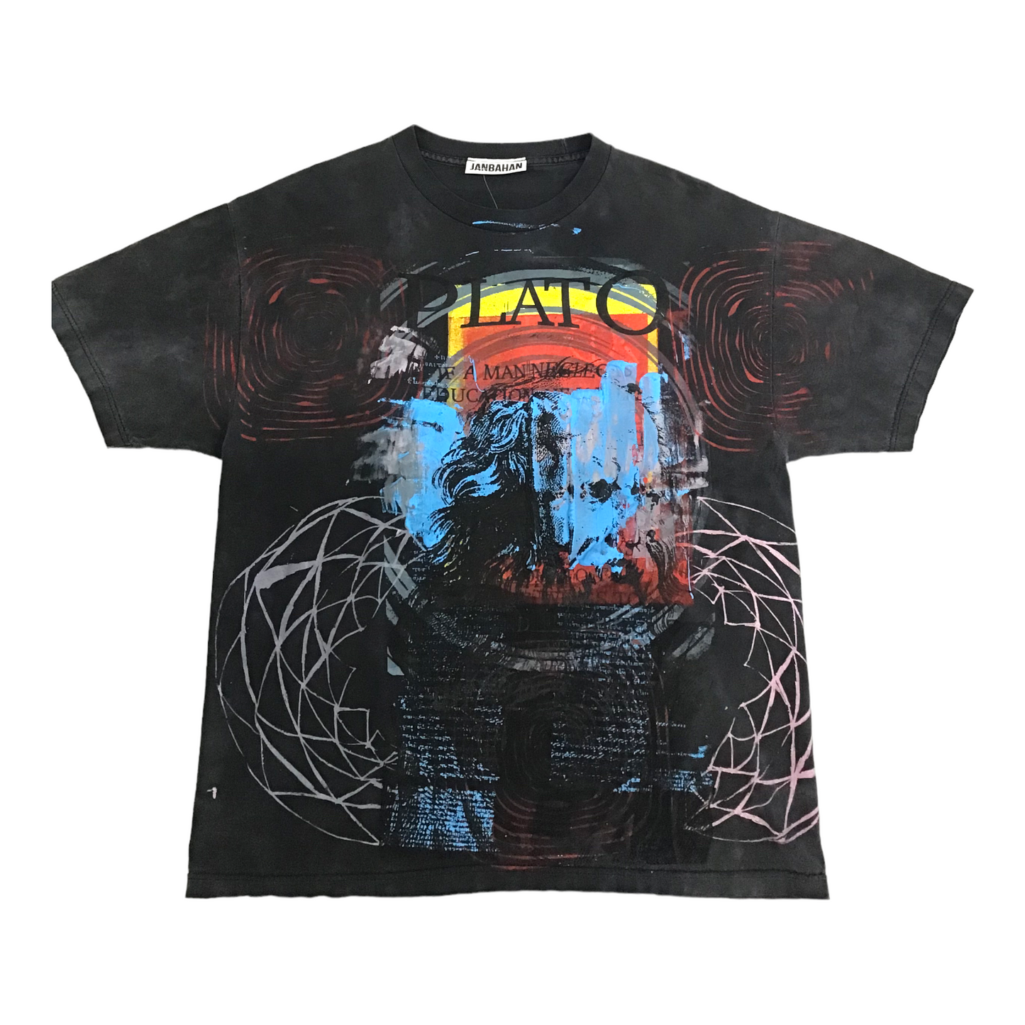 Plato acid washed Philosophy POP shirt