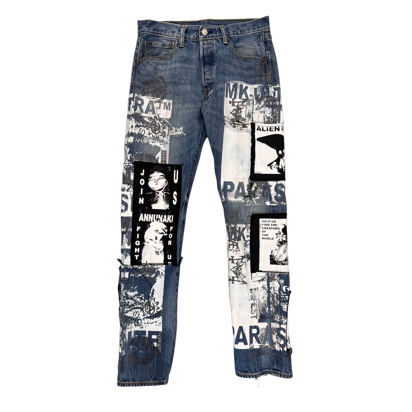 Toth 660 MK-Ultra Parasite Patched denim