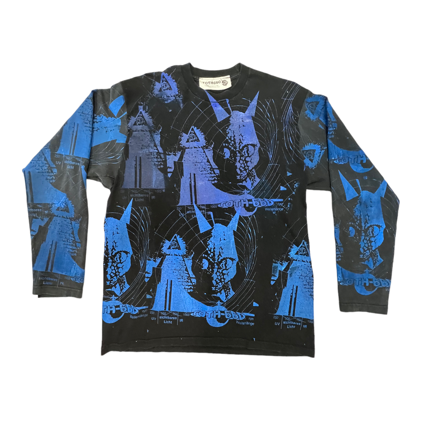 Toth 660 Reptilian All over print  Long sleeve  Shirt