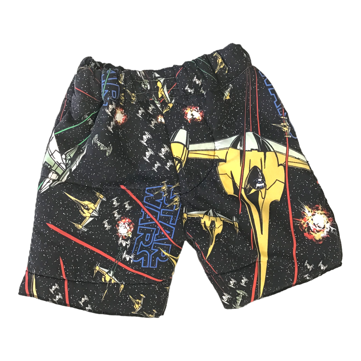Haus of Chapo Reversible Star Wars puffer shorts