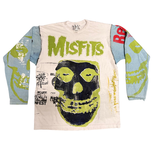 Misfits custom long sleeve (cut + Print+ sew) XL