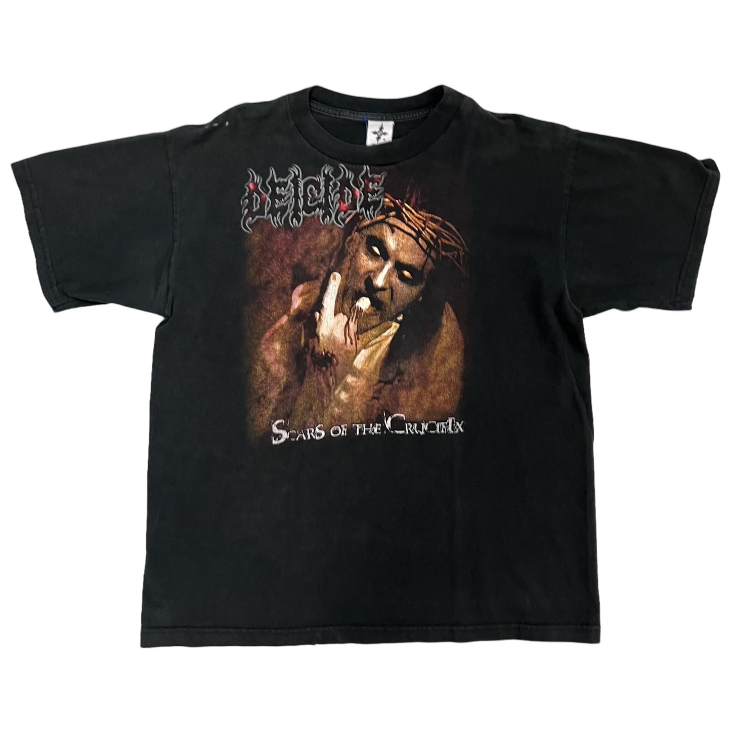 1990's Deicide “Scars of the Crucifix” vintage band tee