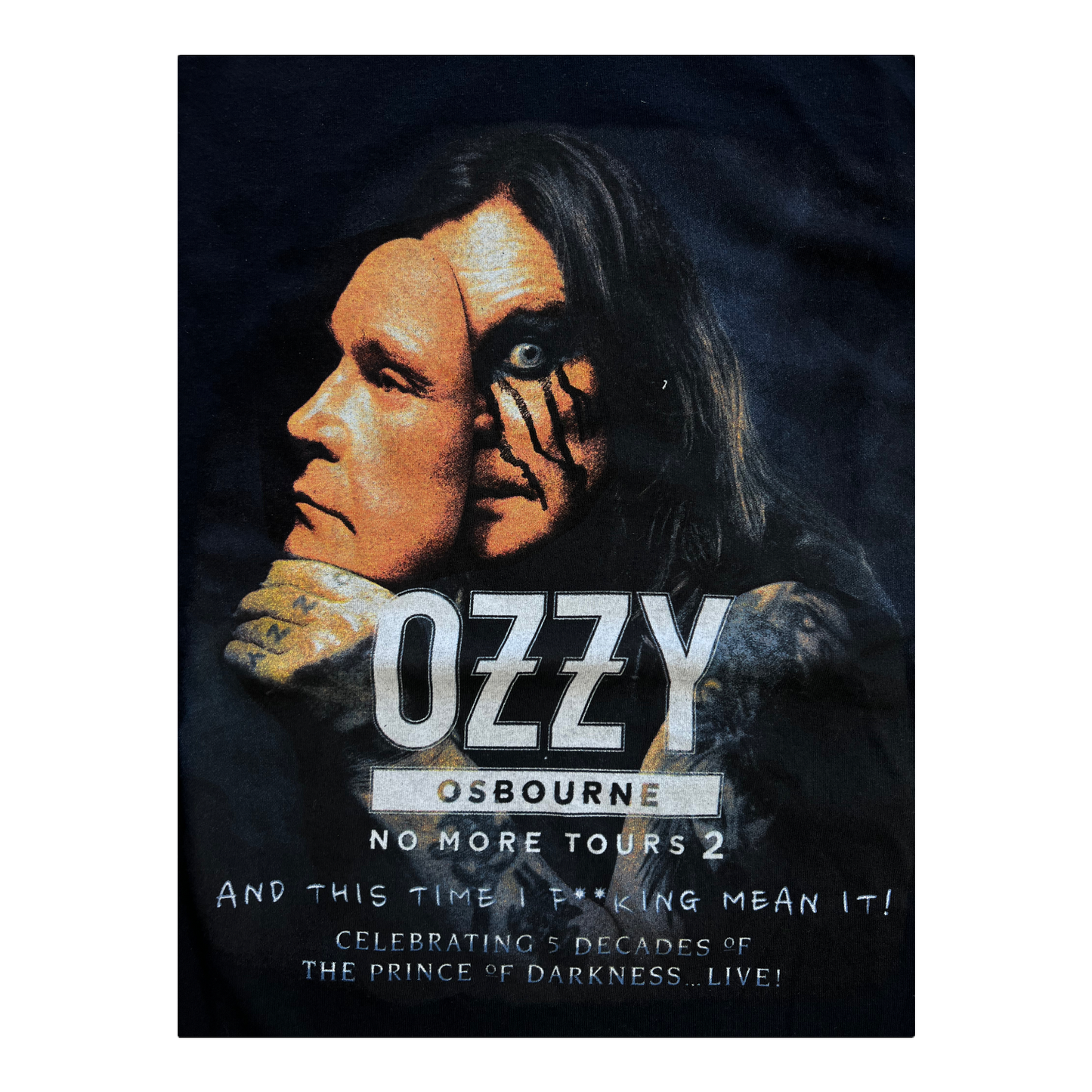 2018 Ozzy Osbourne no more tours 2 shirt