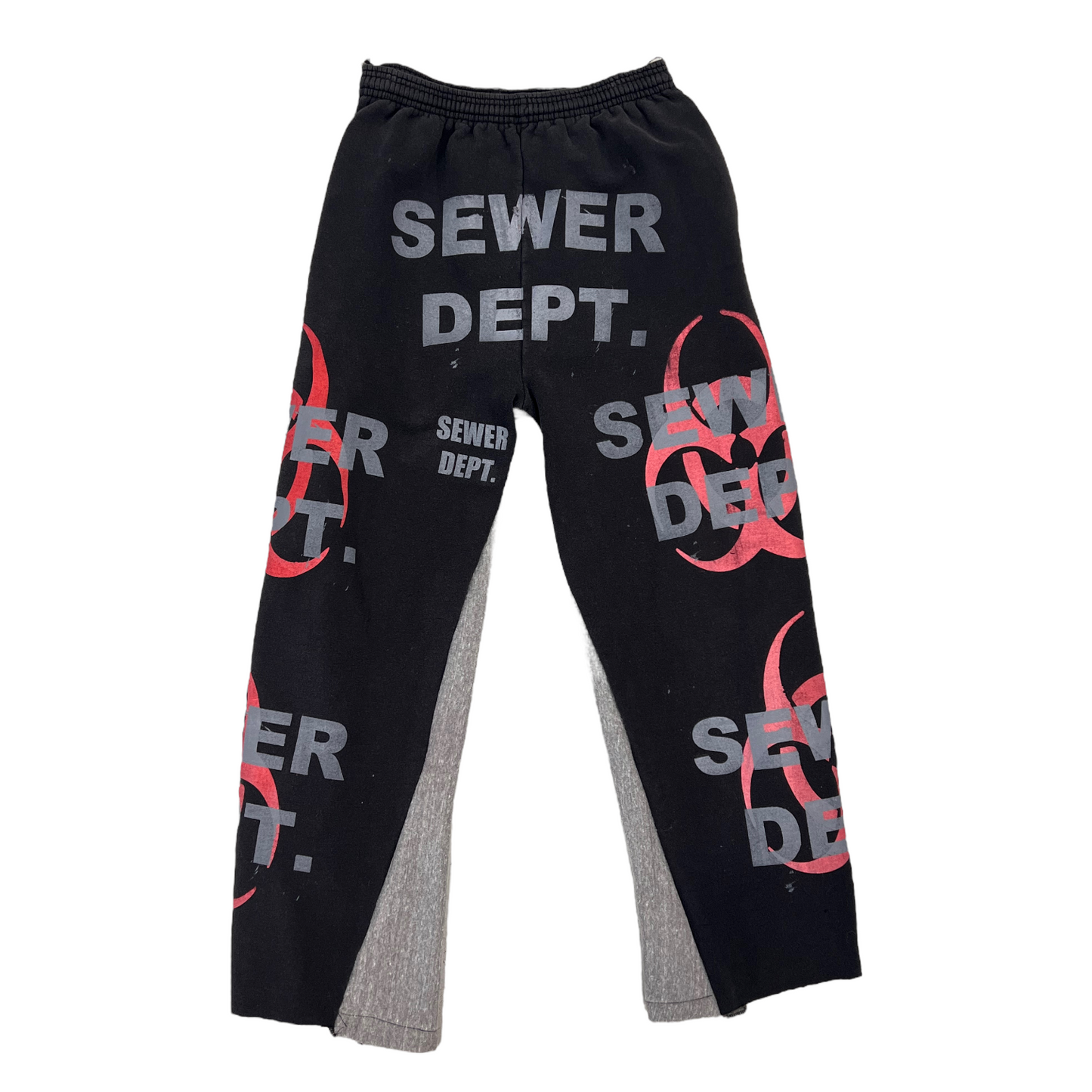 Sewer Dept. All over print Flared joggers