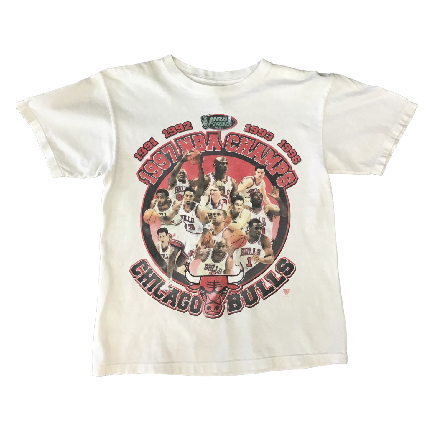1997 Chicago Bulls NBA Champions vintage sports shirt